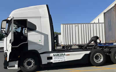 Sarcona has gone electric news article.