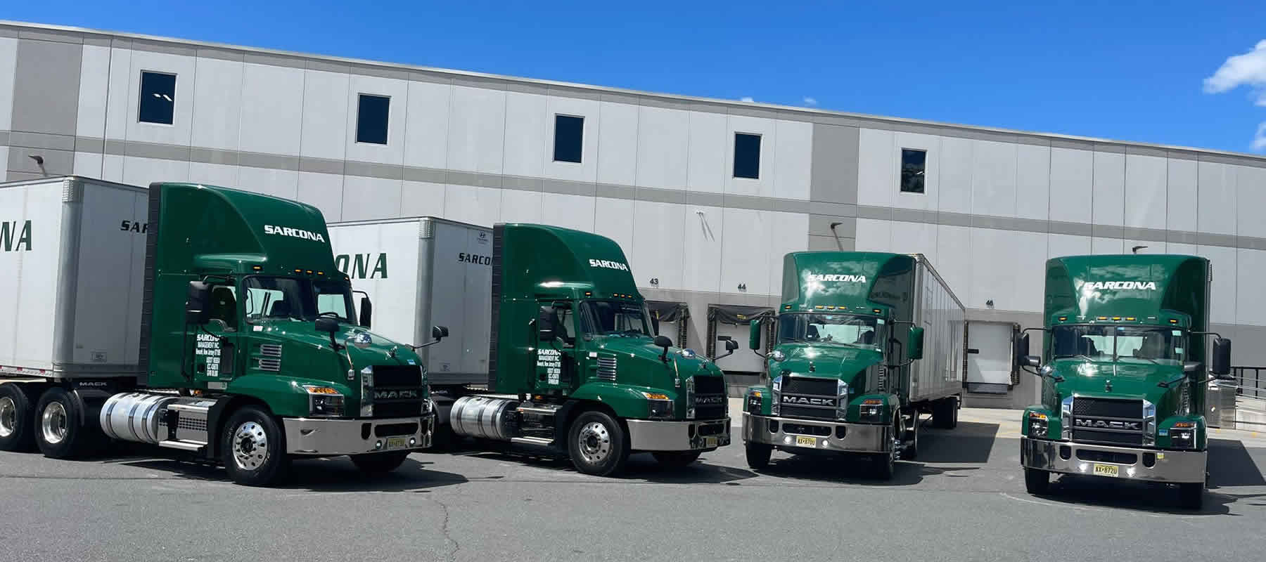 Freight hauling by Sarcona Management, Inc.